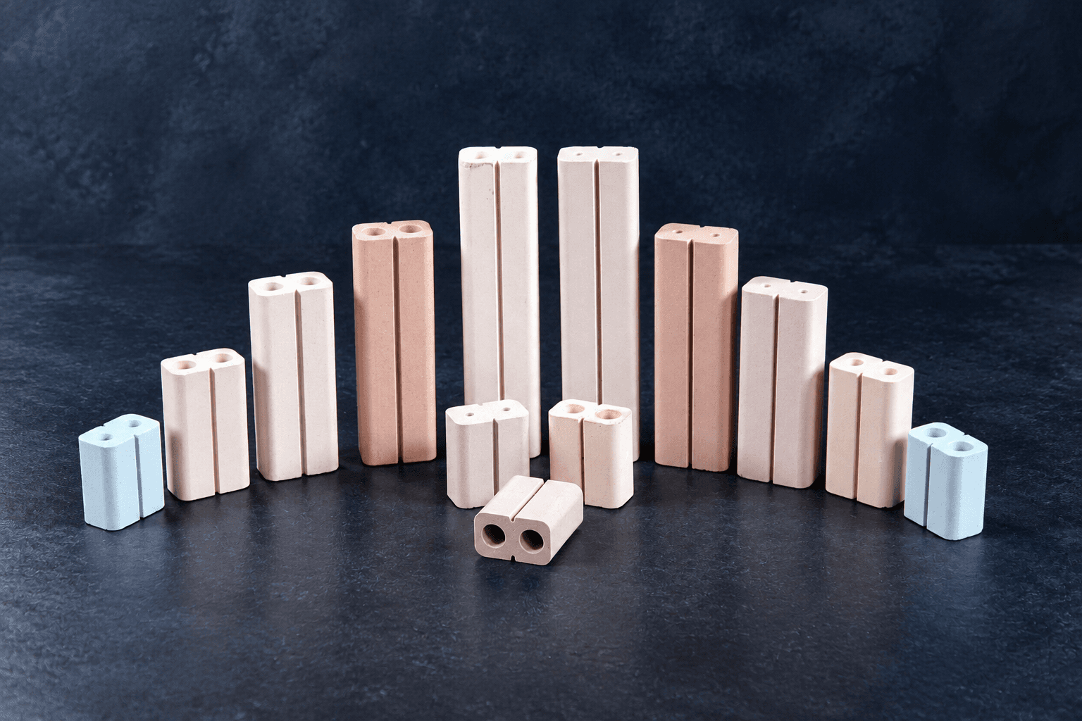 Heat-resistant cordierite insulators designed for dependable performance in ignition applications.