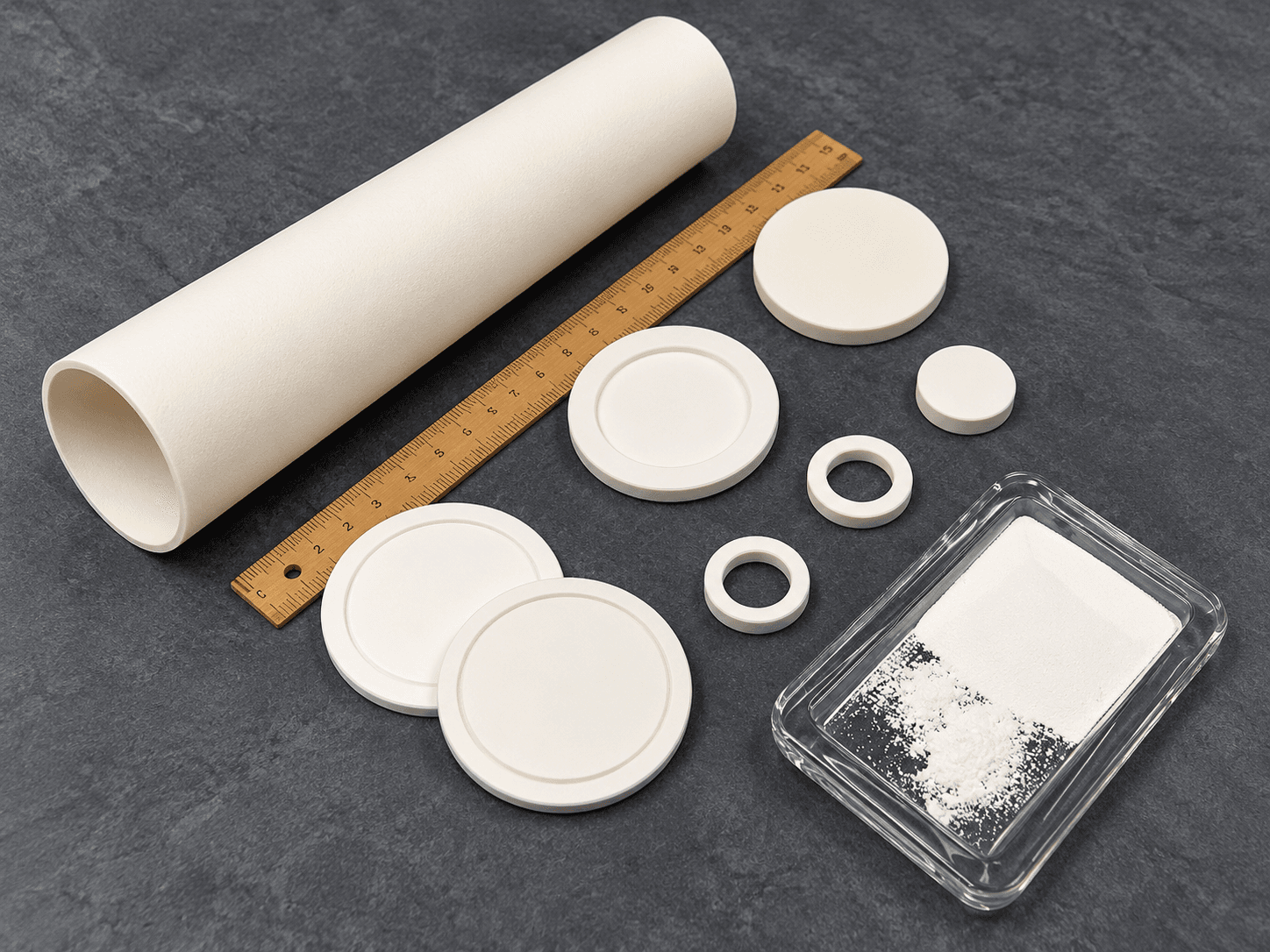 Advanced spinel (MgAl₂O₄) ceramics offering excellent thermal stability and resistance to demanding operating conditions.