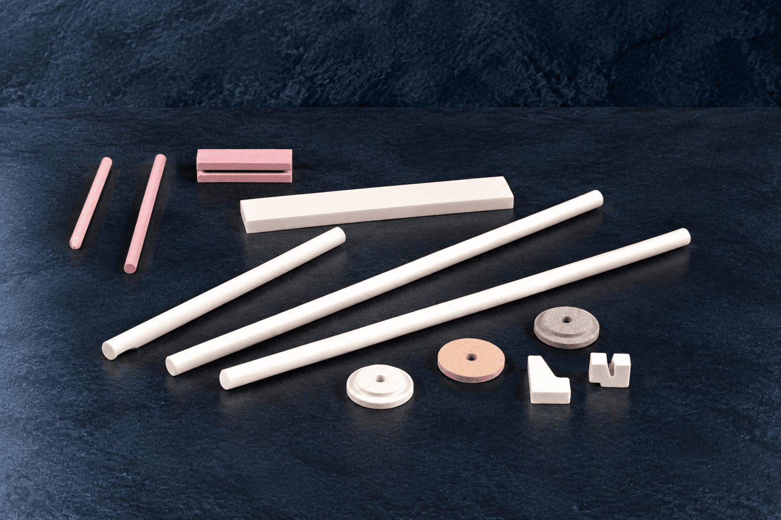 Durable ceramic sharpening components designed for consistent performance and wear resistance.